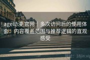 age动漫 官网｜多次访问后的使用体会：内容覆盖范围与推荐逻辑的直观感受