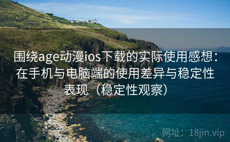 围绕age动漫ios下载的实际使用感想：在手机与电脑端的使用差异与稳定性表现（稳定性观察）